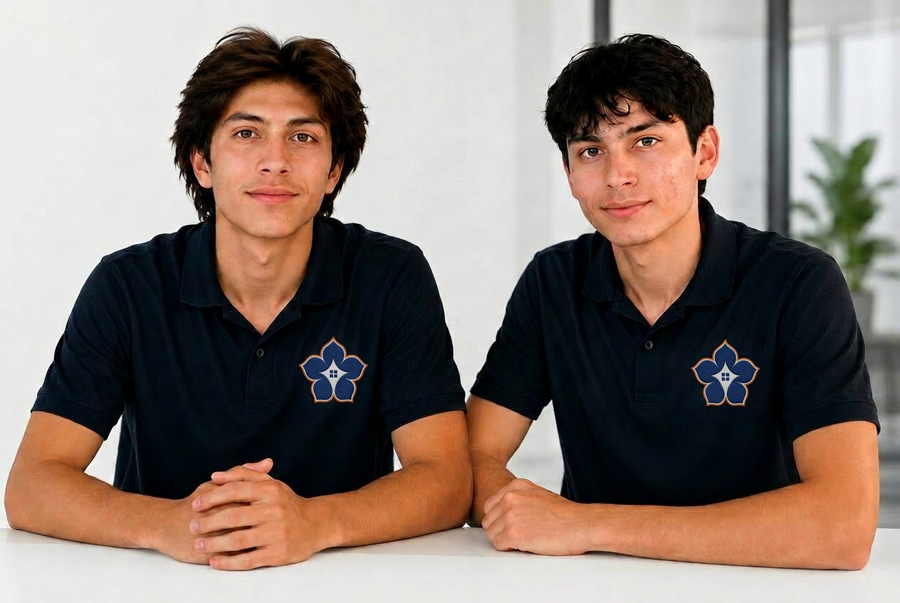 Frank and Patrick, the brothers behind Blume Cleaning